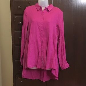 Organic Irish Linen Button Down